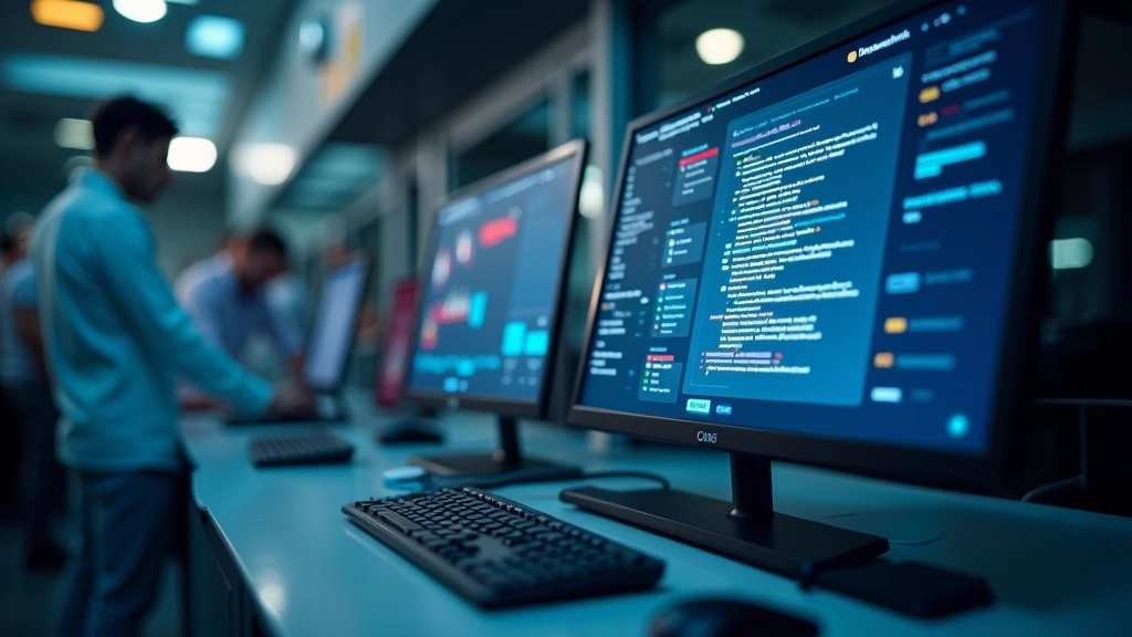 Automated data pipeline with validation checks and error handling processes displayed on dashboard